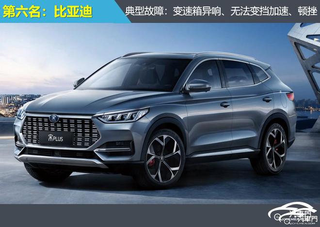 2024年車企變速箱投訴指數(shù)排行：集體陷“通病”(圖7)